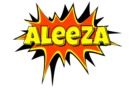 Aleeza bazinga logo