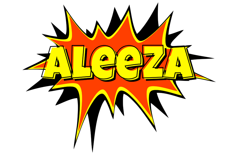 Aleeza bazinga logo
