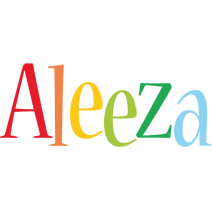 Aleeza birthday logo