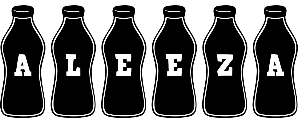 Aleeza bottle logo