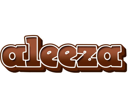 Aleeza brownie logo