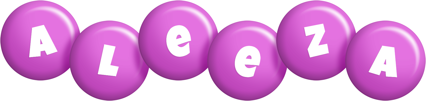 Aleeza candy-purple logo