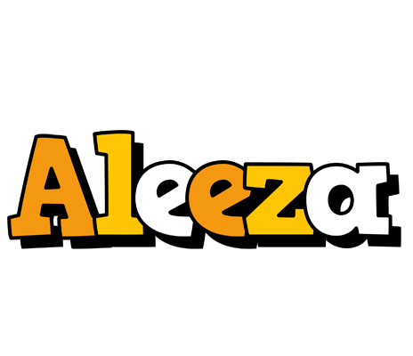 Aleeza cartoon logo