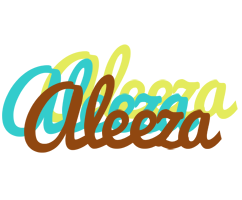 Aleeza cupcake logo