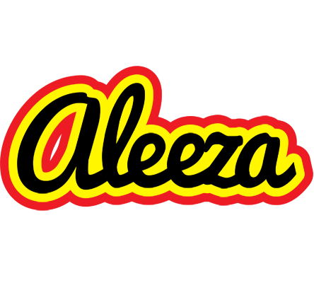 Aleeza flaming logo