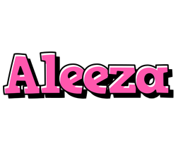 Aleeza girlish logo