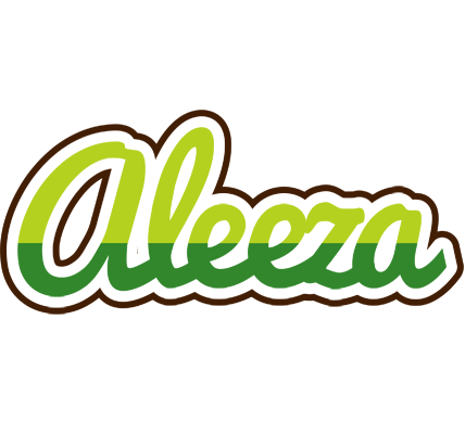 Aleeza golfing logo