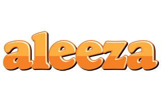 Aleeza orange logo