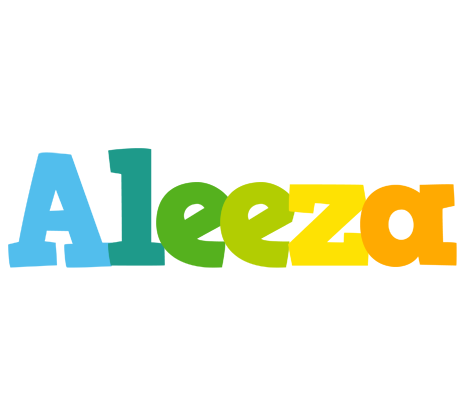Aleeza rainbows logo