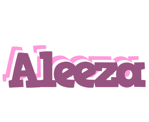 Aleeza relaxing logo