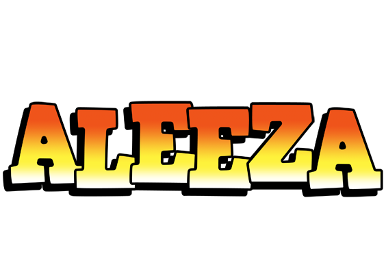 Aleeza sunset logo