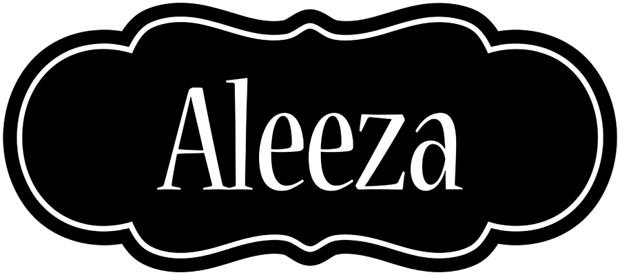 Aleeza welcome logo