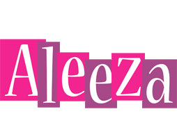 Aleeza whine logo