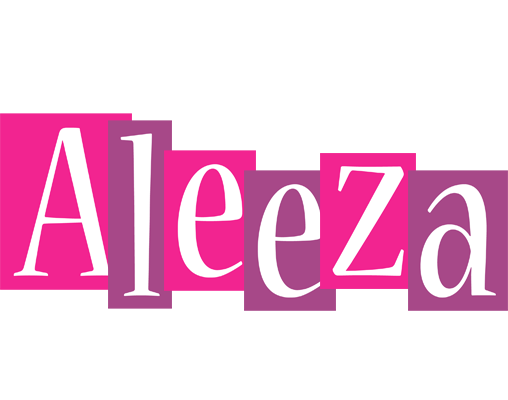 Aleeza whine logo