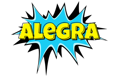 Alegra amazing logo