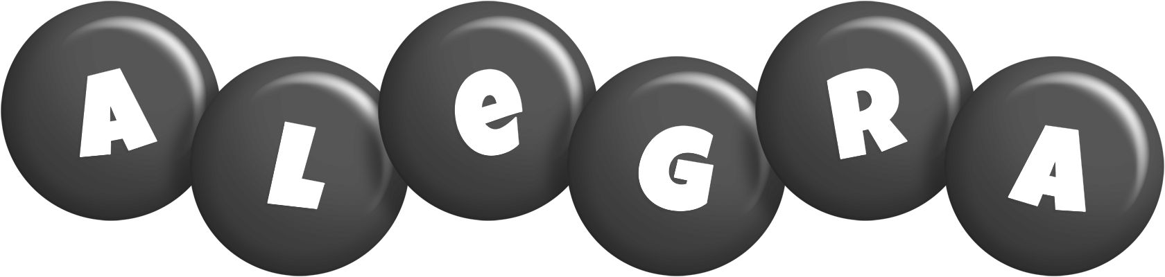Alegra candy-black logo