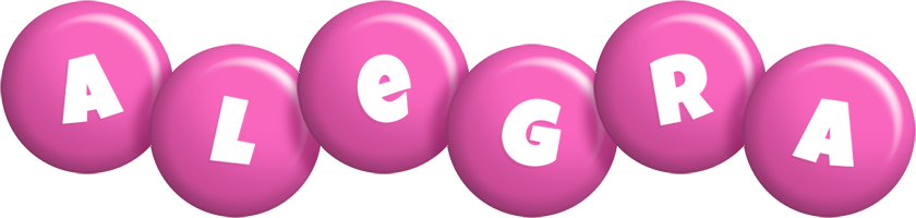 Alegra candy-pink logo