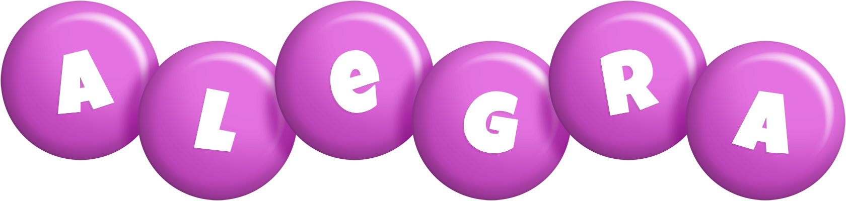 Alegra candy-purple logo