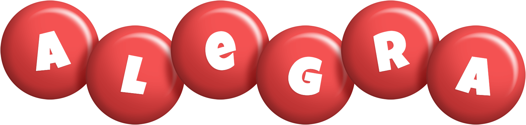Alegra candy-red logo