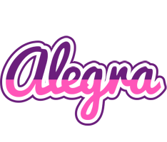 Alegra cheerful logo