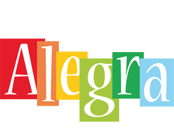 Alegra colors logo