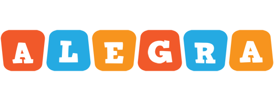 Alegra comics logo