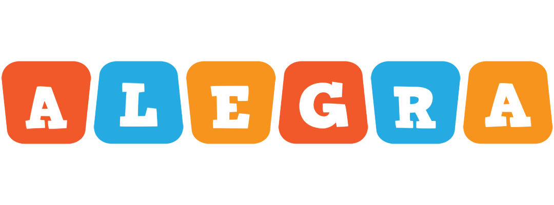 Alegra comics logo