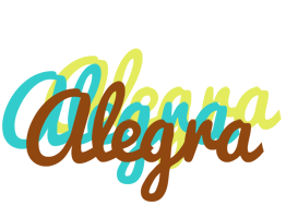 Alegra cupcake logo