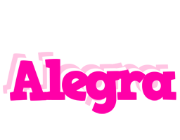 Alegra dancing logo