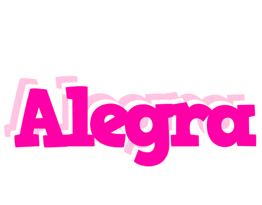 Alegra dancing logo