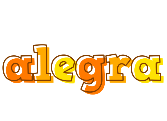 Alegra desert logo