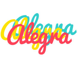 Alegra disco logo