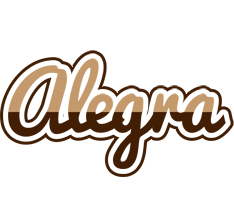 Alegra exclusive logo