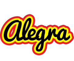 Alegra flaming logo