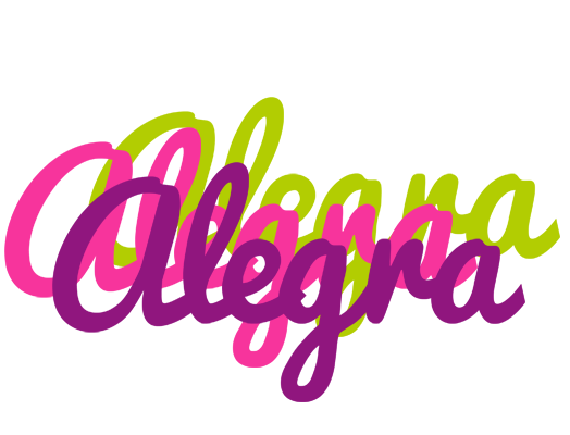 Alegra flowers logo
