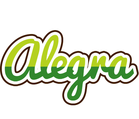 Alegra golfing logo