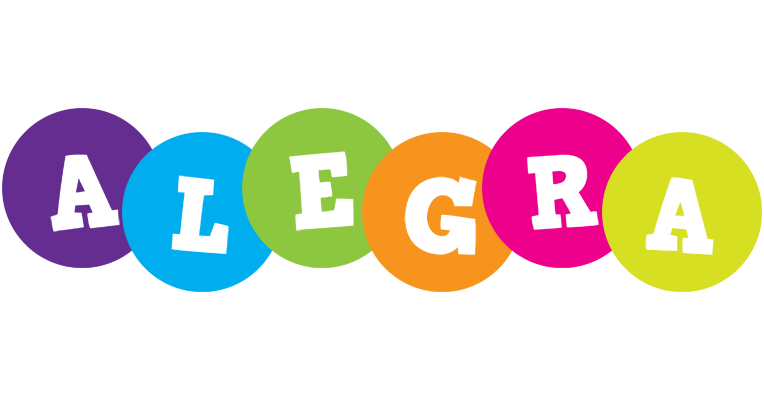 Alegra happy logo