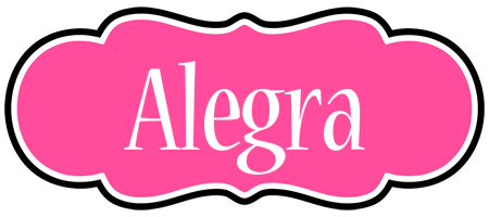 Alegra invitation logo