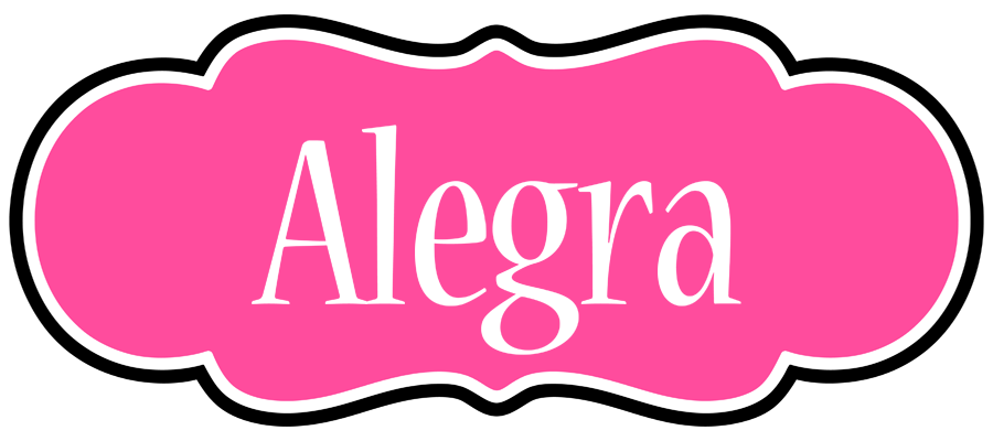 Alegra invitation logo