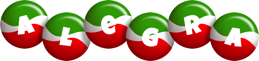 Alegra italy logo