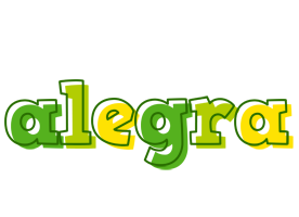 Alegra juice logo