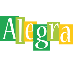 Alegra lemonade logo