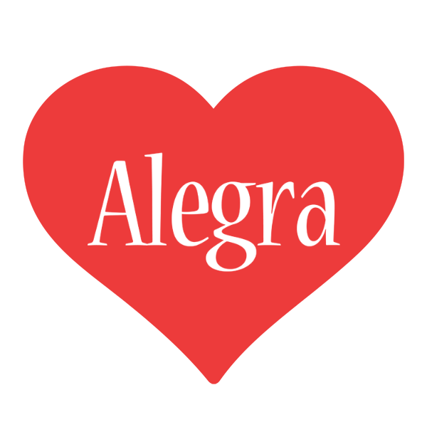 Alegra love logo