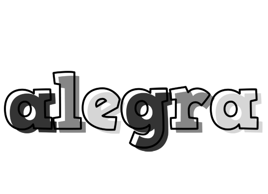 Alegra night logo