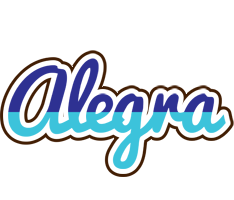 Alegra raining logo