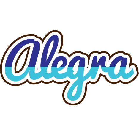 Alegra raining logo