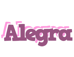 Alegra relaxing logo