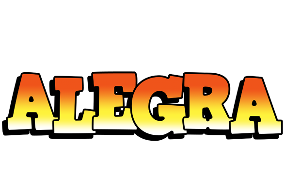Alegra sunset logo