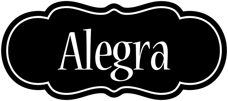 Alegra welcome logo