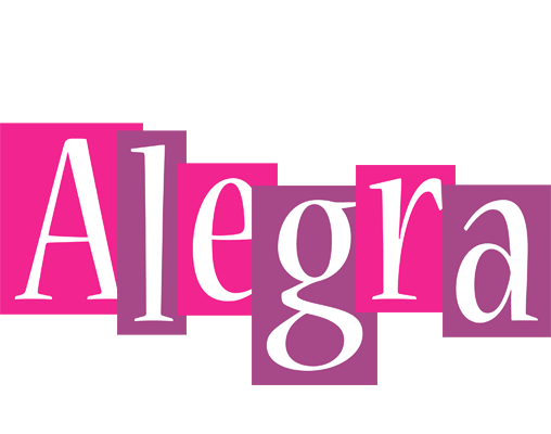 Alegra whine logo